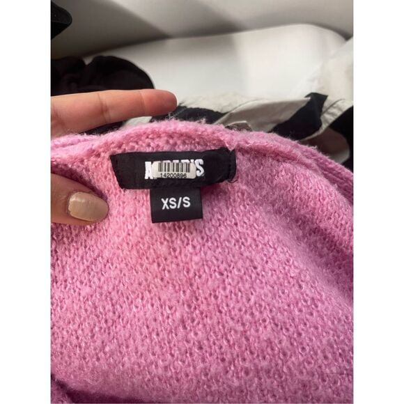 Apparis Marcella Women's Confetti Pink Button Cardigan Knit Sweater Size XS/S - Picture 11 of 11